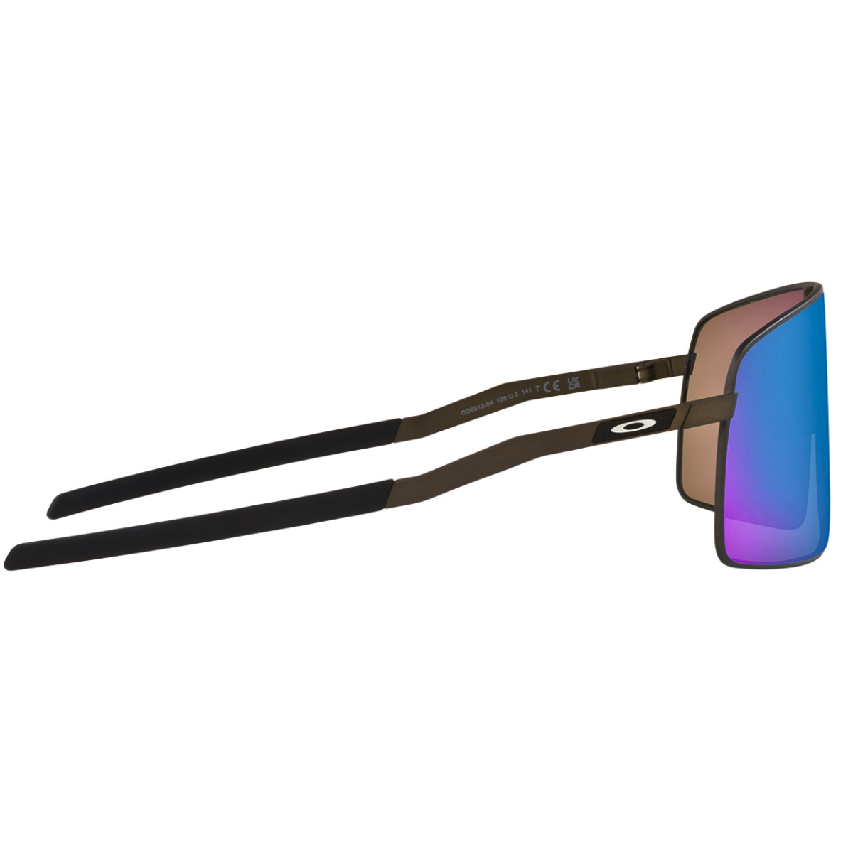 Oakley 0006013 SUTRO TI Satin Lead Prizm Sapphire Sunglasses - Only Prepaid Order