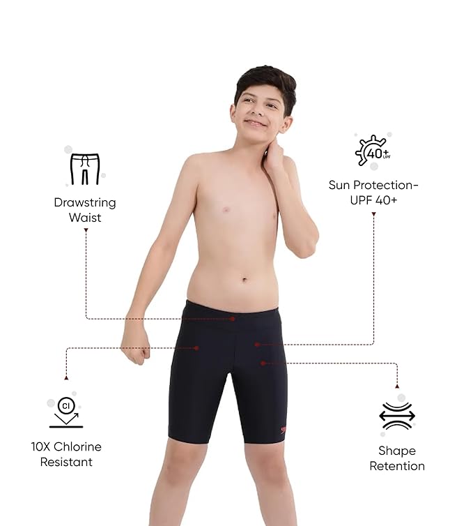 Speedo Boy's Endurance 10 Essential Houston Jammer