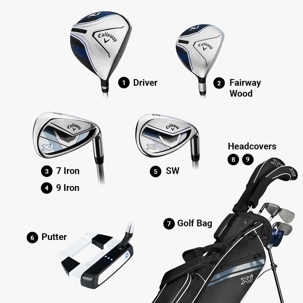 Callaway Junior 2026 XJ2 7-Piece Set (Height 47"-53") Left Hand