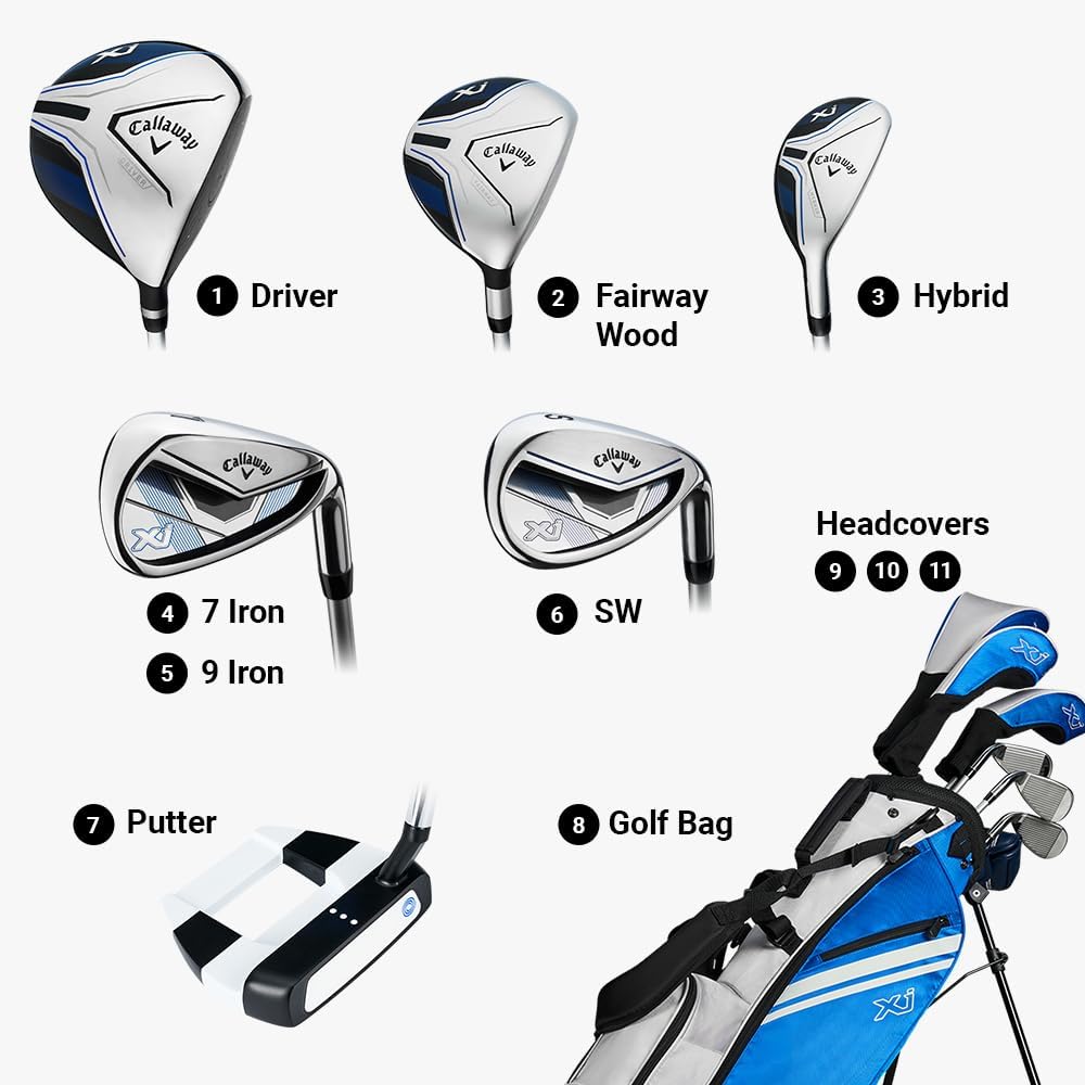 Callaway Junior 2026 XJ3 8-Piece Set (Height 54"-57") RH