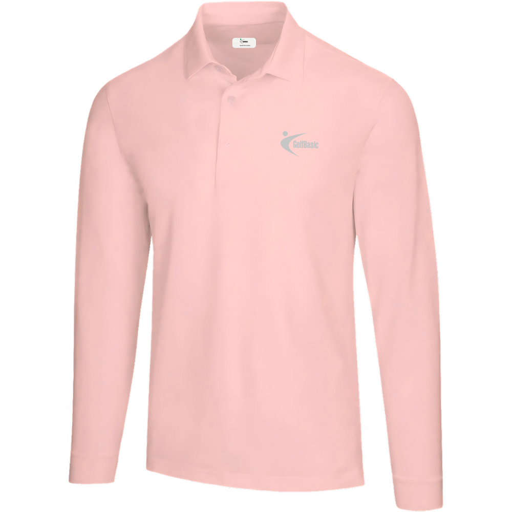 GolfBasic Men's Long Sleeves Polo T Shirt (Indian Size)