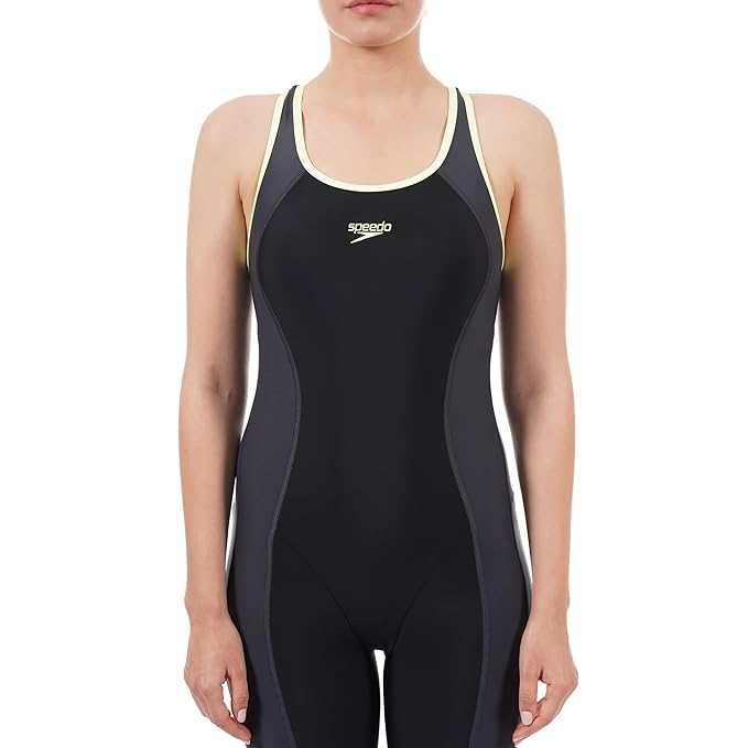 Speedo Women's Essential Splice Racerback Legsuit Swimwear
