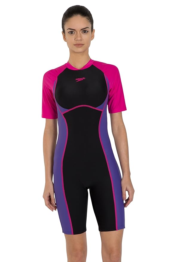 Speedo Women's Endurance Essential Splice Kneesuit Swimwear