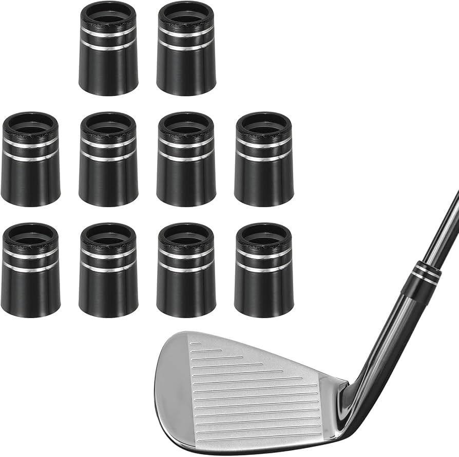 Golfbasic Iron Ferrules for Taper Tip Iron Wedge Double Chrome Ring