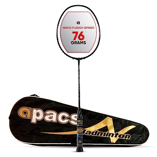 Apacs Nano Fusion Speed 725 Strung Badminton Racket