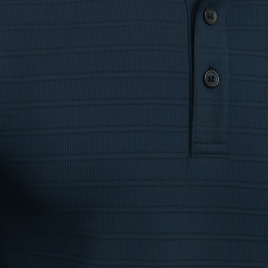 GolfBasic Lowkey Stripe Men's Polo T-shirt