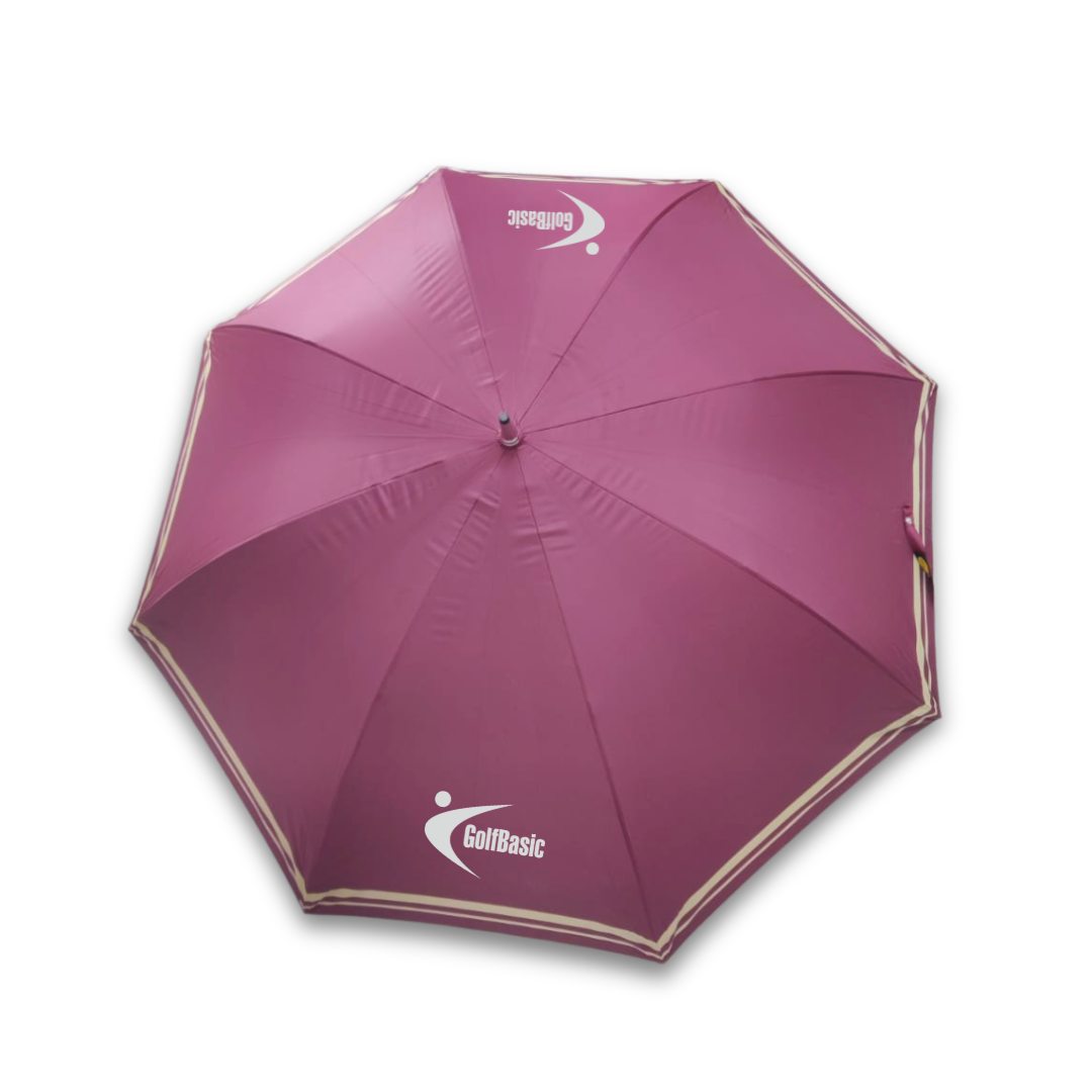 GolfBasic Automatic Open Straight 60" Single Canopy Umbrella