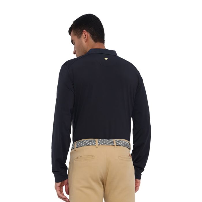 Jack Nicklaus Men’s Euro Detail Performance Long Sleeve Golf T-Shirt
