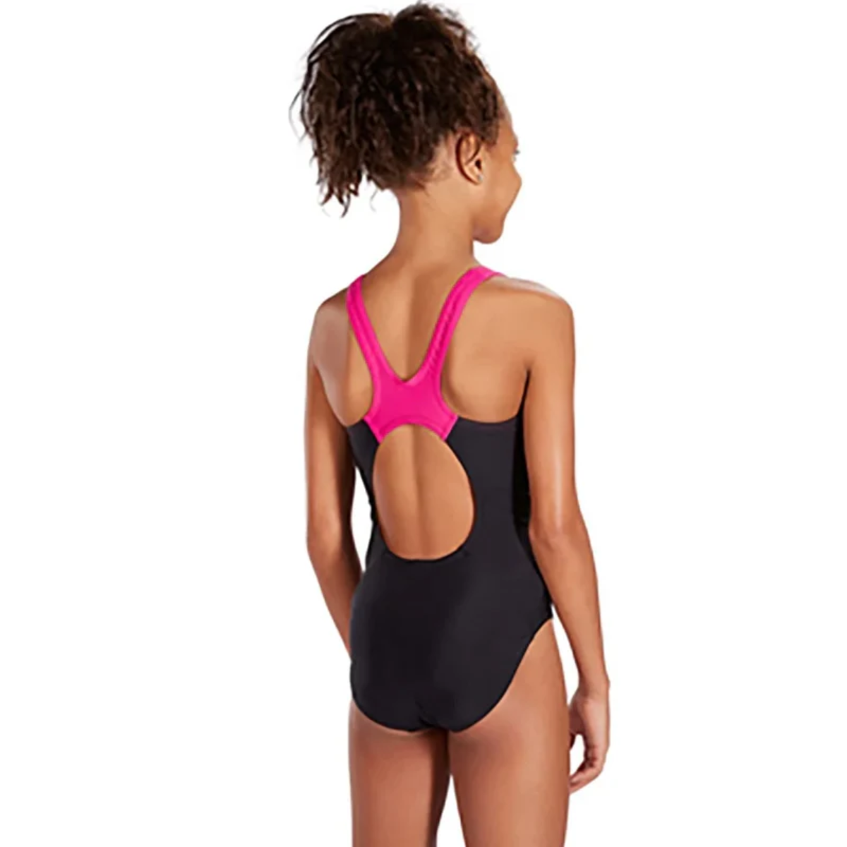 Speedo Girl's Boom Splice Muscle Back Swimsuit