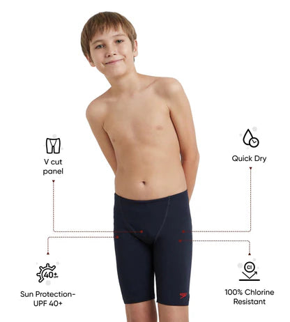 Speedo Boy's Endurance+ Essential V-Cut Jammer