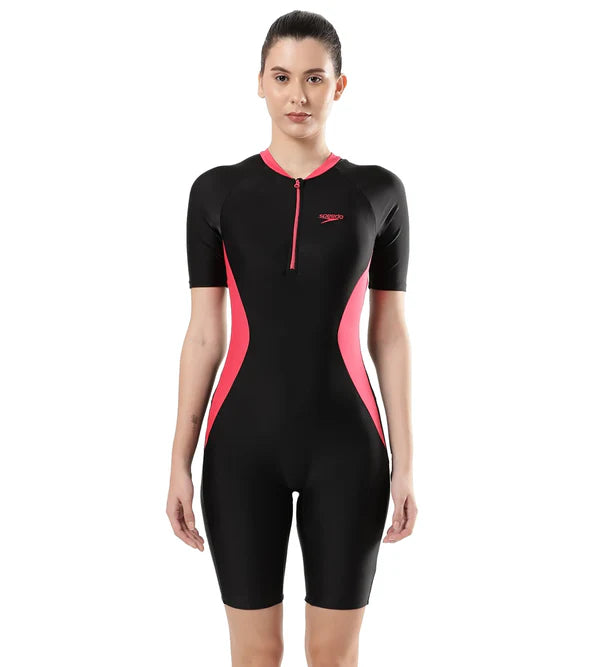 Speedo Women's Endurance Essential Panel Kneesuit Swimwear