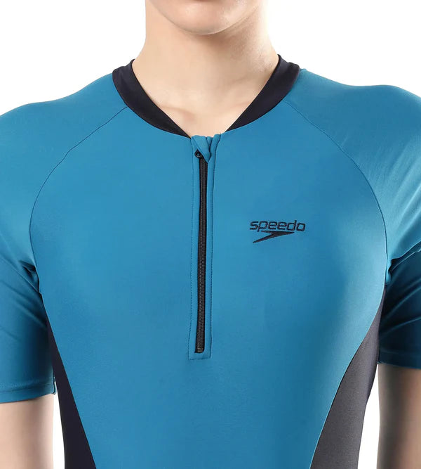 Speedo Women's Endurance Essential Panel Kneesuit Swimwear