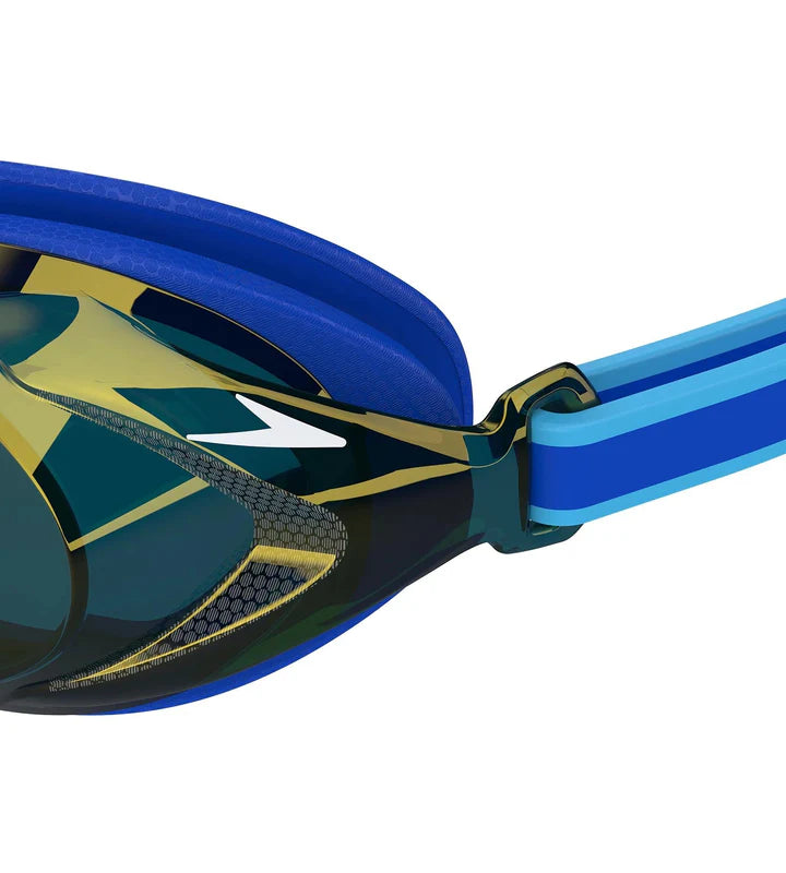 Speedo Unisex Kids Vanquisher 3.0 Mirror Lens Swim Goggles (Age Range - 6-14 Years)