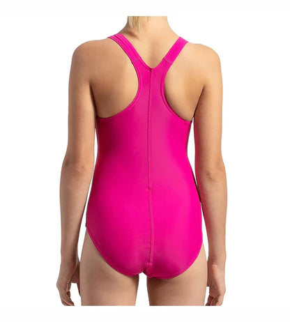 Speedo Girl's Endurance10 Lycra Racerback V-Cut One Piece Swimuit