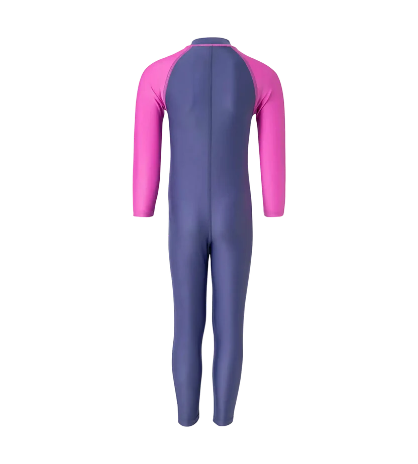 Speedo Tots Endurance10 Color Block All In One Full Body Suit Harmony & Coral Sands