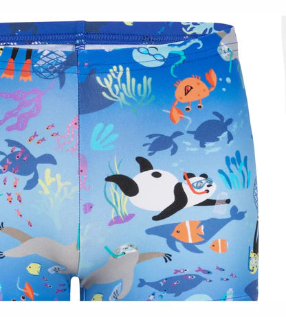 Speedo Tots Endurance 10 Digital Print Aquashort For Boys