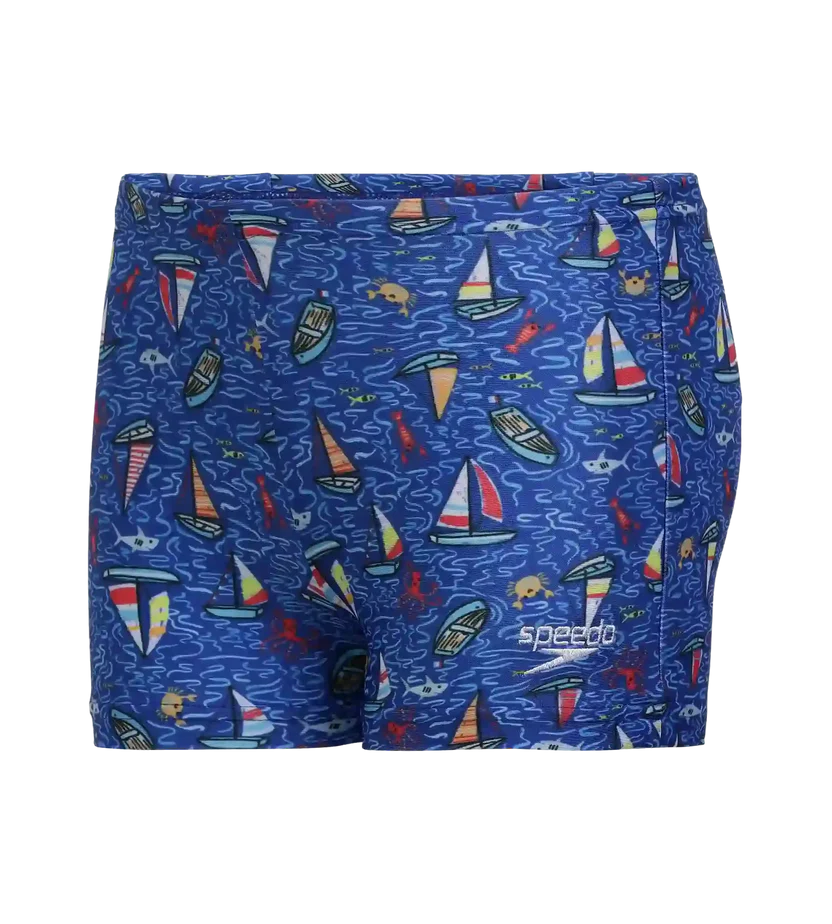 Speedo Tots Recycled Endura Brite Digital Print Aquashort For Boys