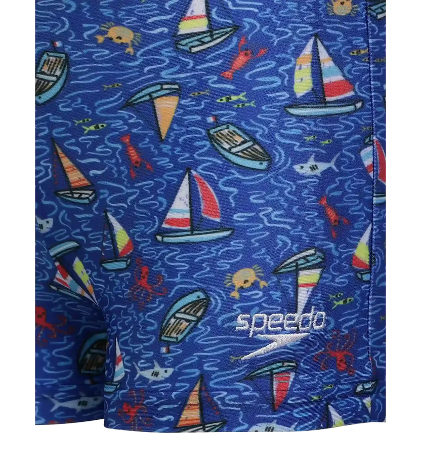 Speedo Tots Recycled Endura Brite Digital Print Aquashort For Boys