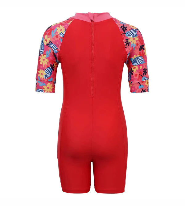 Speedo Girls Endurance 10 Essential All In One Suit For Tots