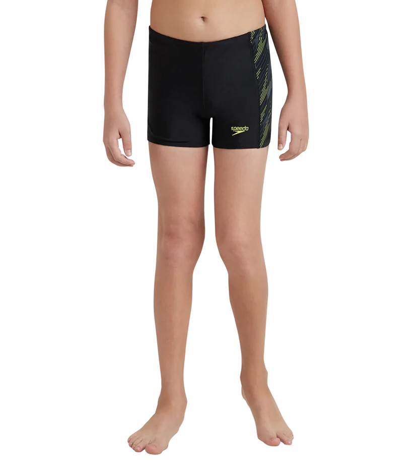 Speedo Boy's Endurance 10 Hyperboom Panel Print Aquashort