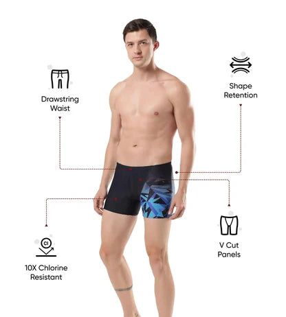 Speedo Men's Endurance 10 Hyperboom V Cut Aquashort