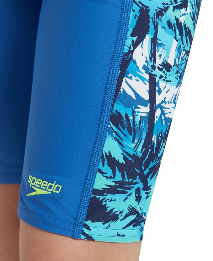Speedo Boy's Enduraflex Side Panel Digital Print Jammer