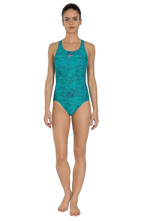 Speedo Women's Endurance10 Boom Allover Racerback One Piece