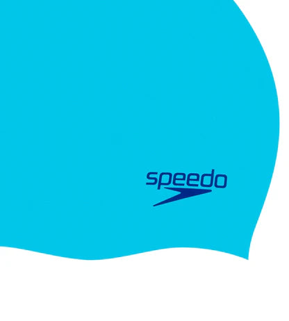 Speedo unisex Kids Plain Moulded Silicon Swim Cap