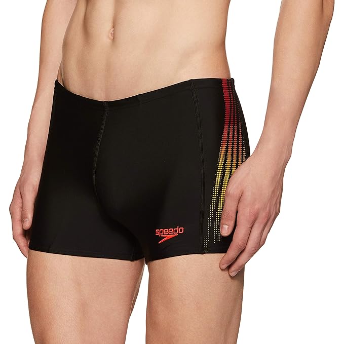Speedo Male Swimwear Placement Panel Aquashort