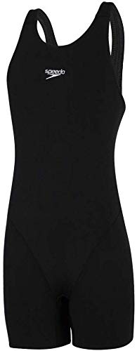 Speedo Girls Swimwear Essential Endurance+ Legsuit - Black