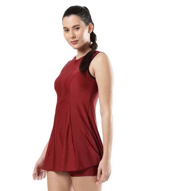 Speedo Women's Endurance Closedback Swimdress With Boyleg