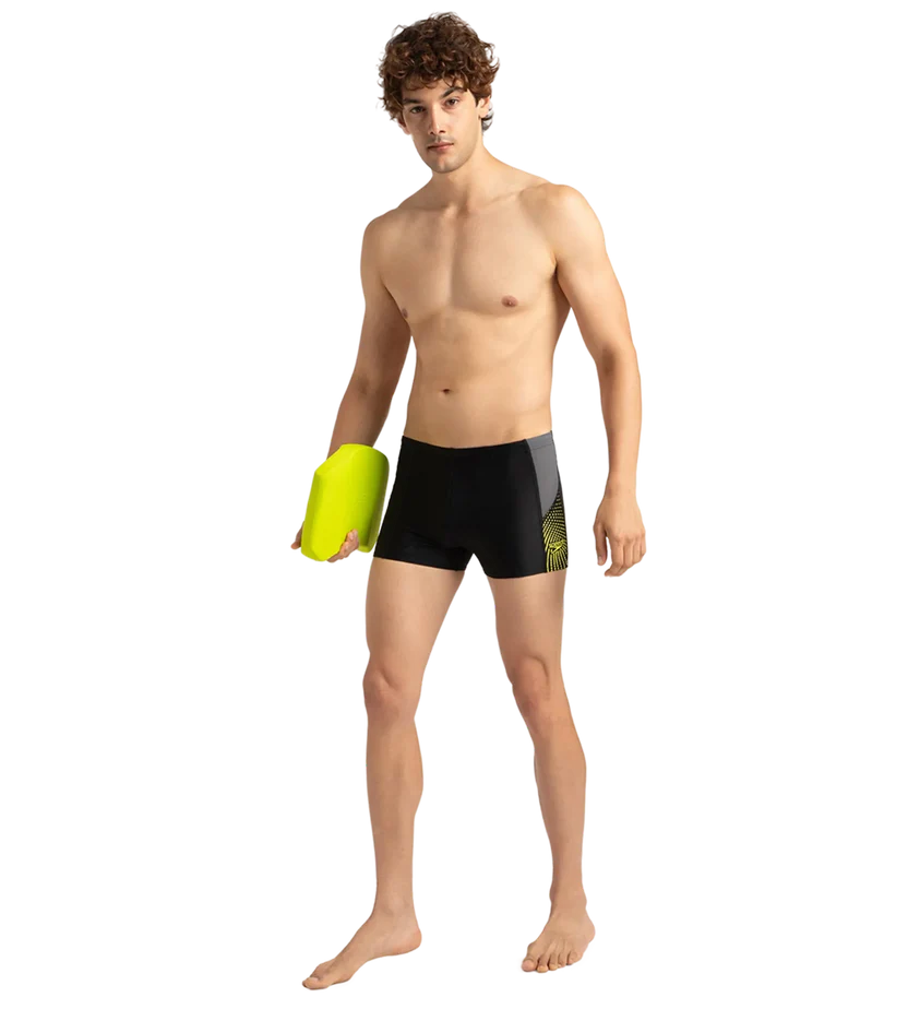 Speedo Men's Endurance 10 Dive Aquashort - Black & Dove Grey