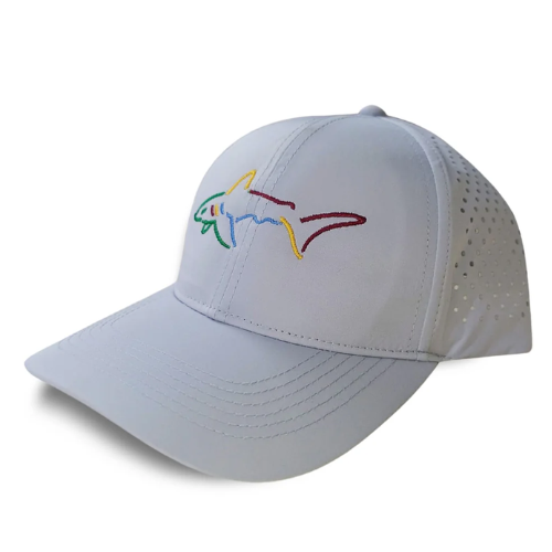 Greg Norman Men s Perforated Performance Shark Cap Asiansports.in 9903072000