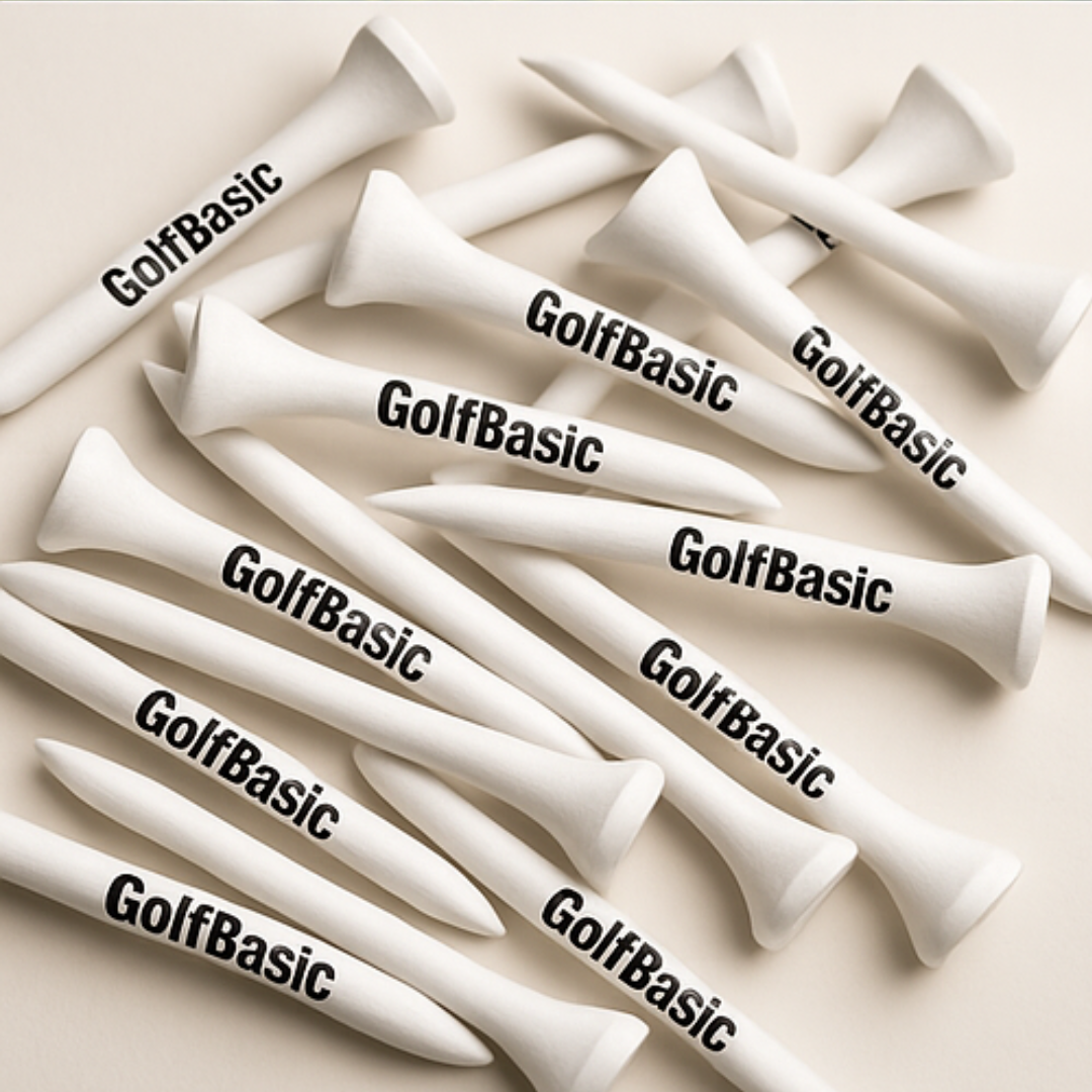 GolfBasic Performance Wooden Golf Tees