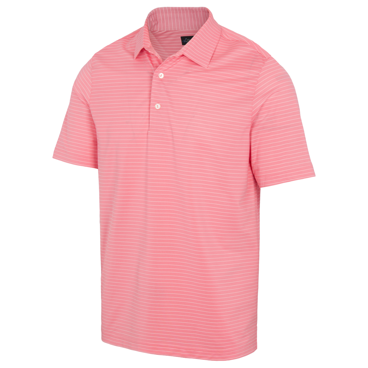 Greg Norman Freedom Micro Pique Feeder Stripe Polo (US Size)