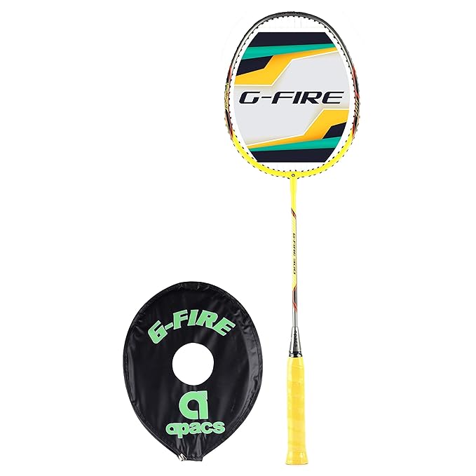 Apacs G-Fire 300 Strung Badminton Racquet -Yellow