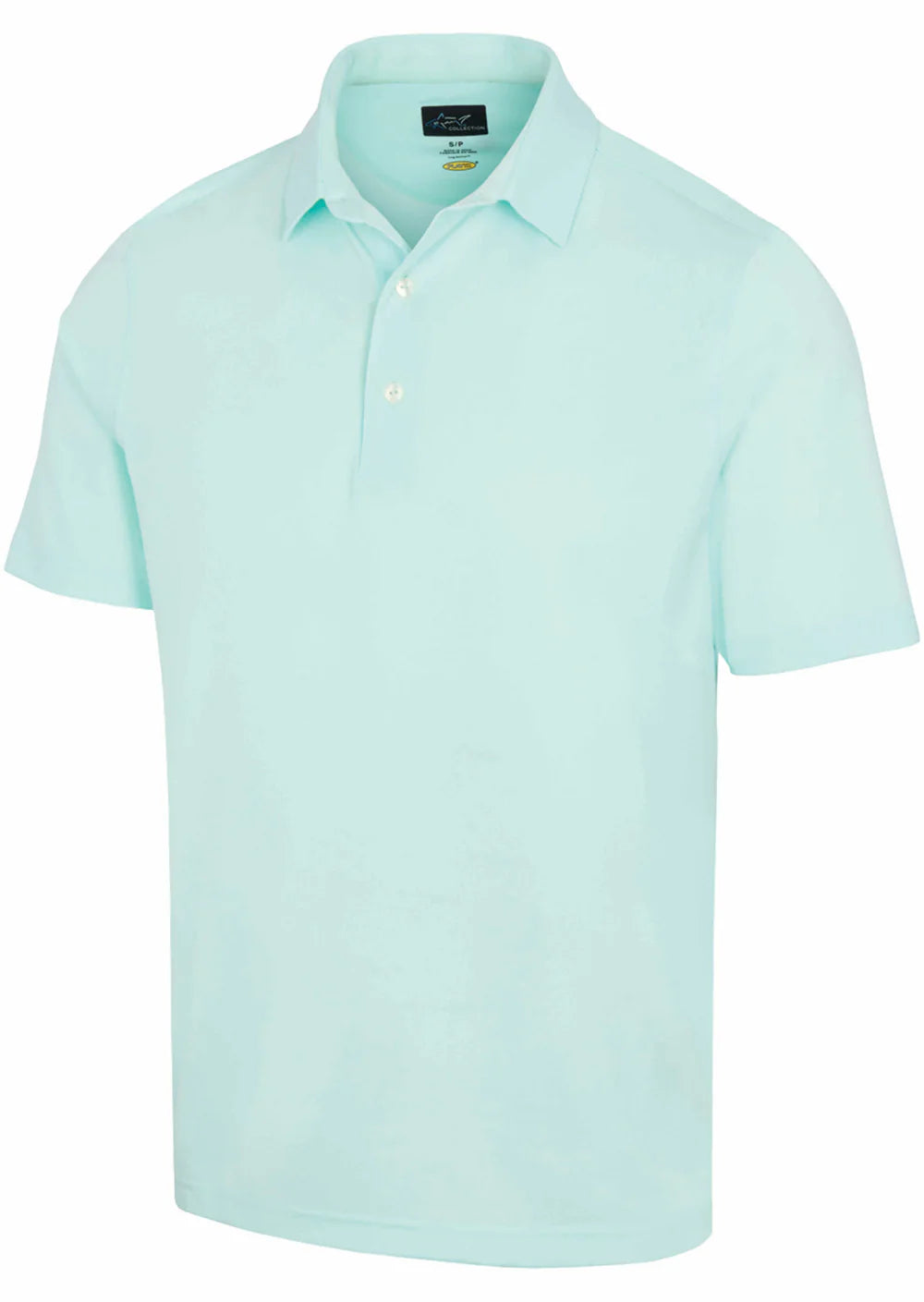 Greg Norman Mens Performance Solid Polo T-Shirt