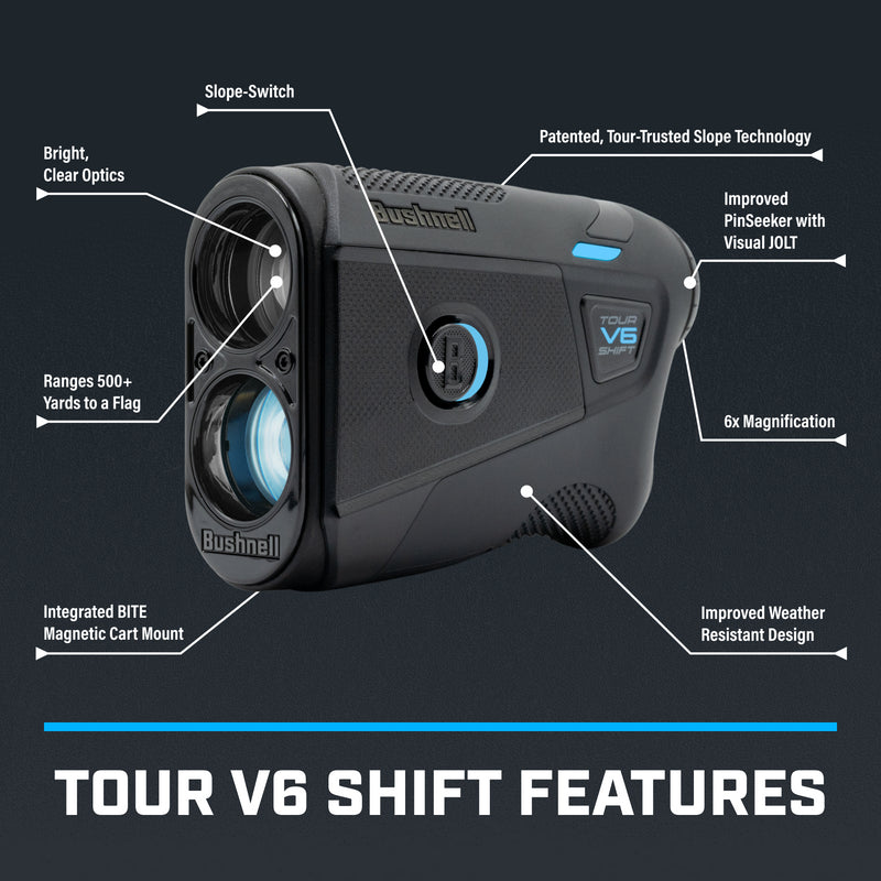 Bushnell Tour V6 Shift Golf Rangefinder
