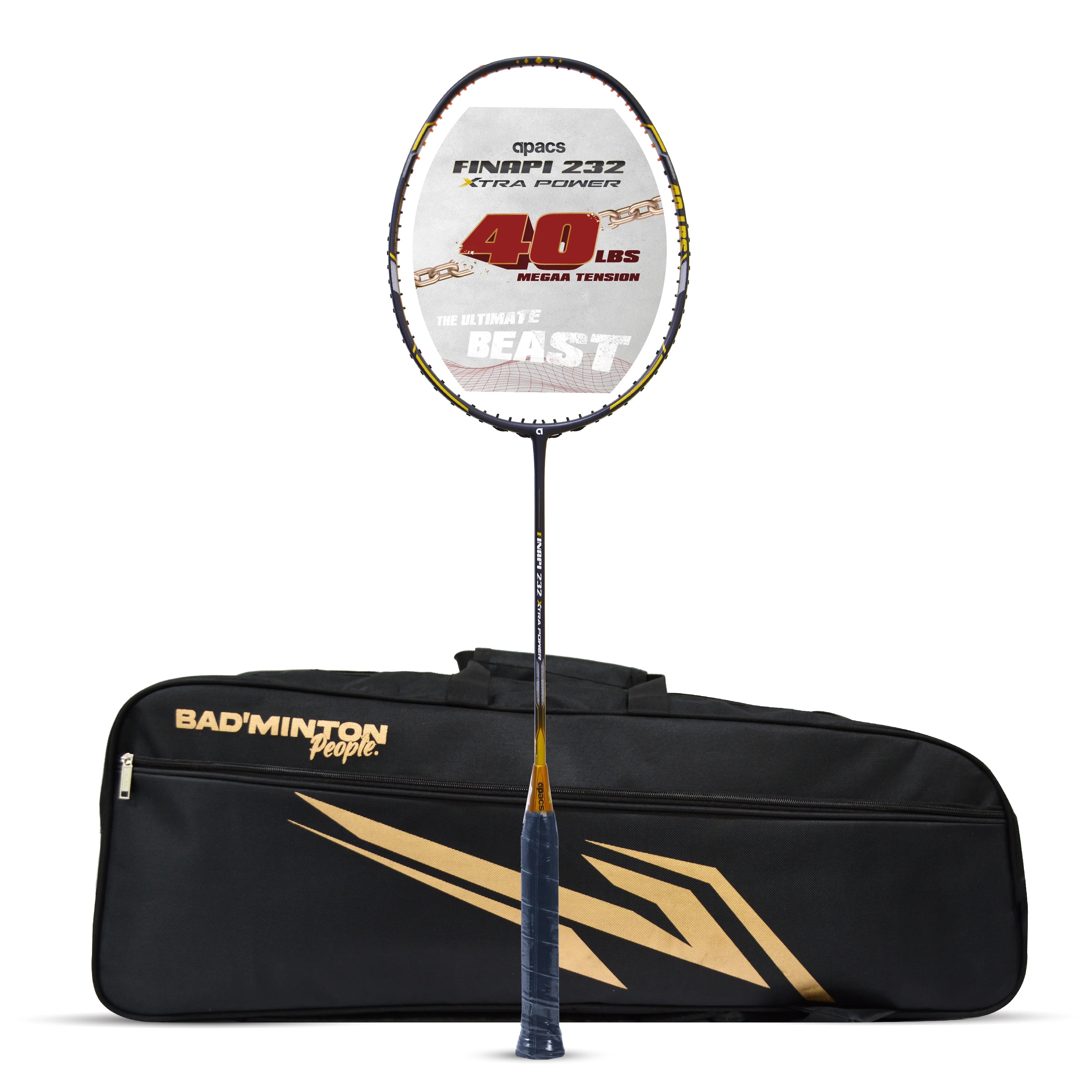 Apacs Finapi 232 Xtra Power Badminton Racket - Unstrung