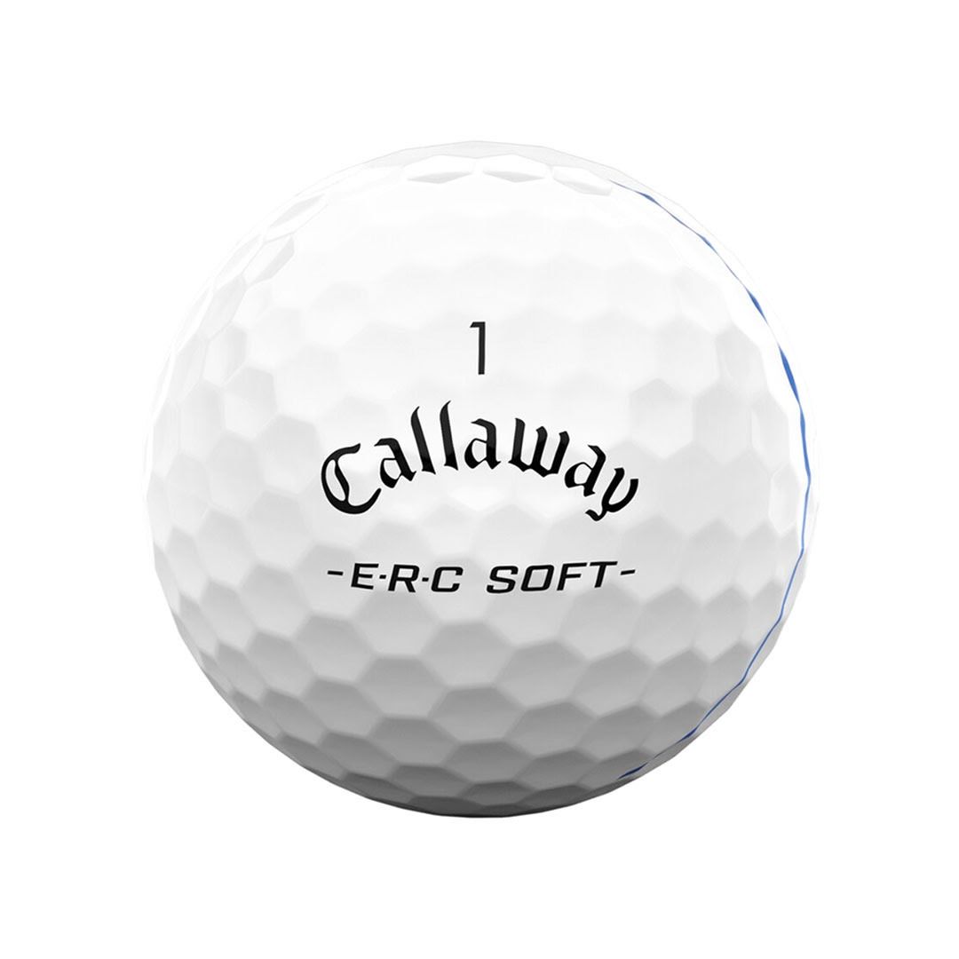 Callaway ERC Soft Triple Track Golf Balls White - Pack of 12