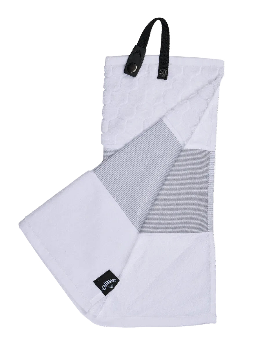 Callaway TW CG Trifold Towel WHT