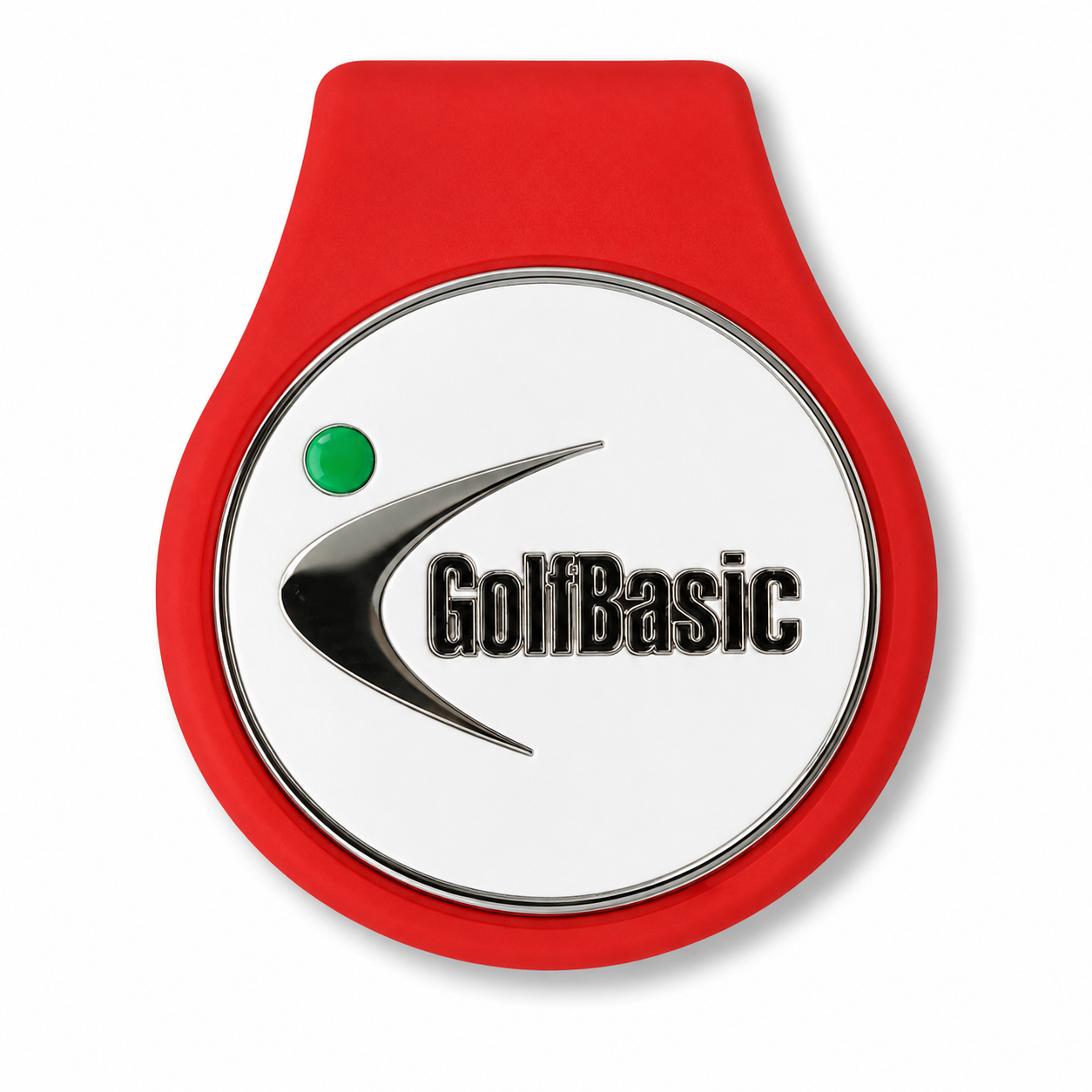 GolfBasic Silicone Ball Marker & Magnetic Cap Clip