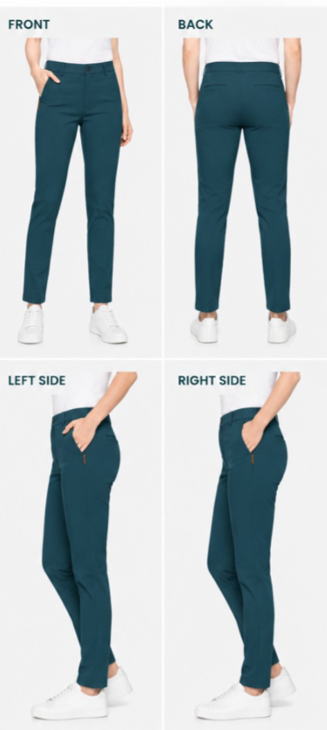 Styzen Womens Active Lite Golf Trousers (Flexi-Waist)