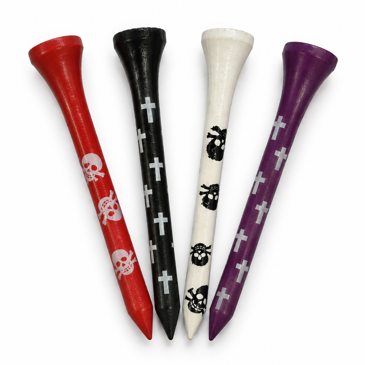 Daiya Golf Wooden Printed Golf Tees (70 mm)