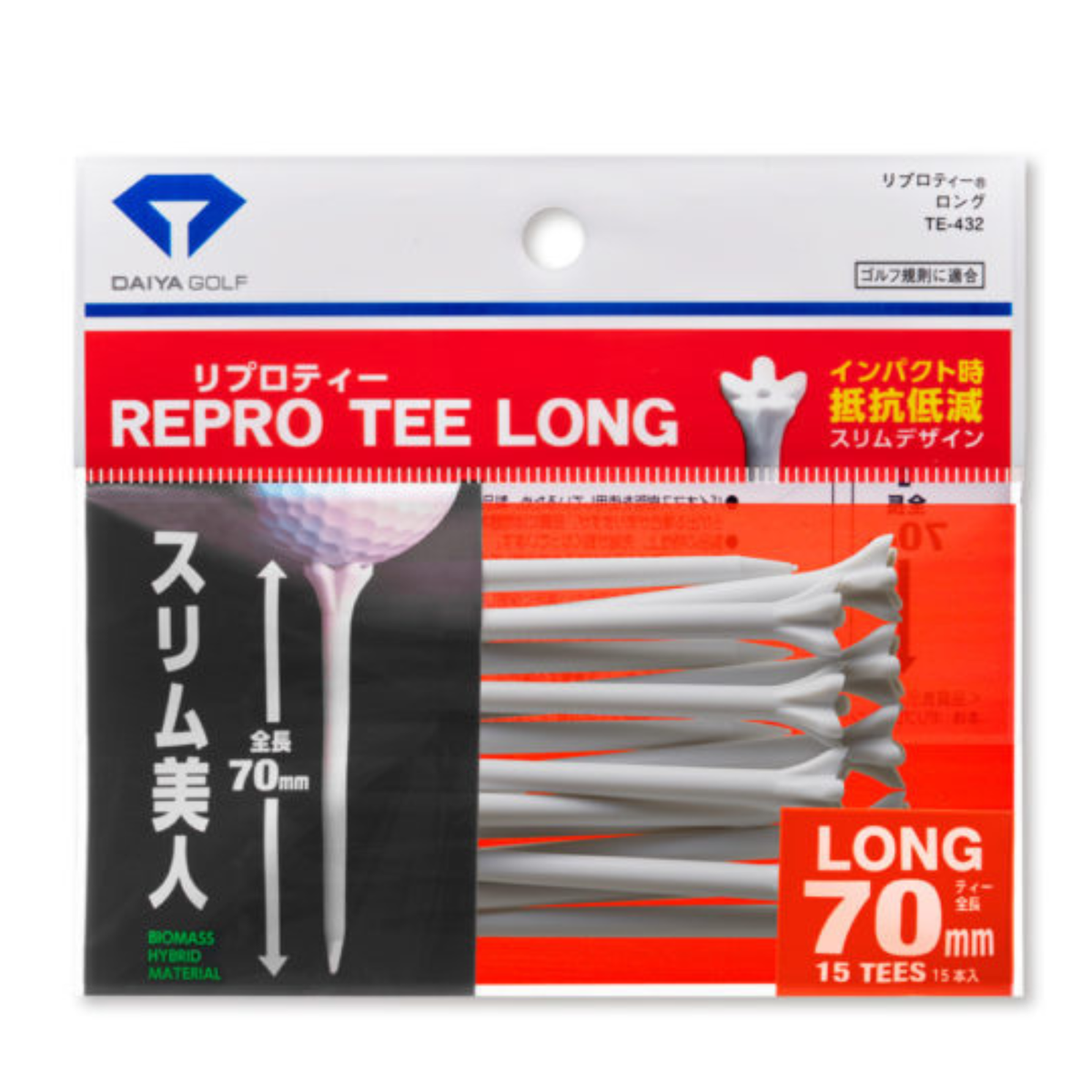 Daiya Repro Golf Tees Long