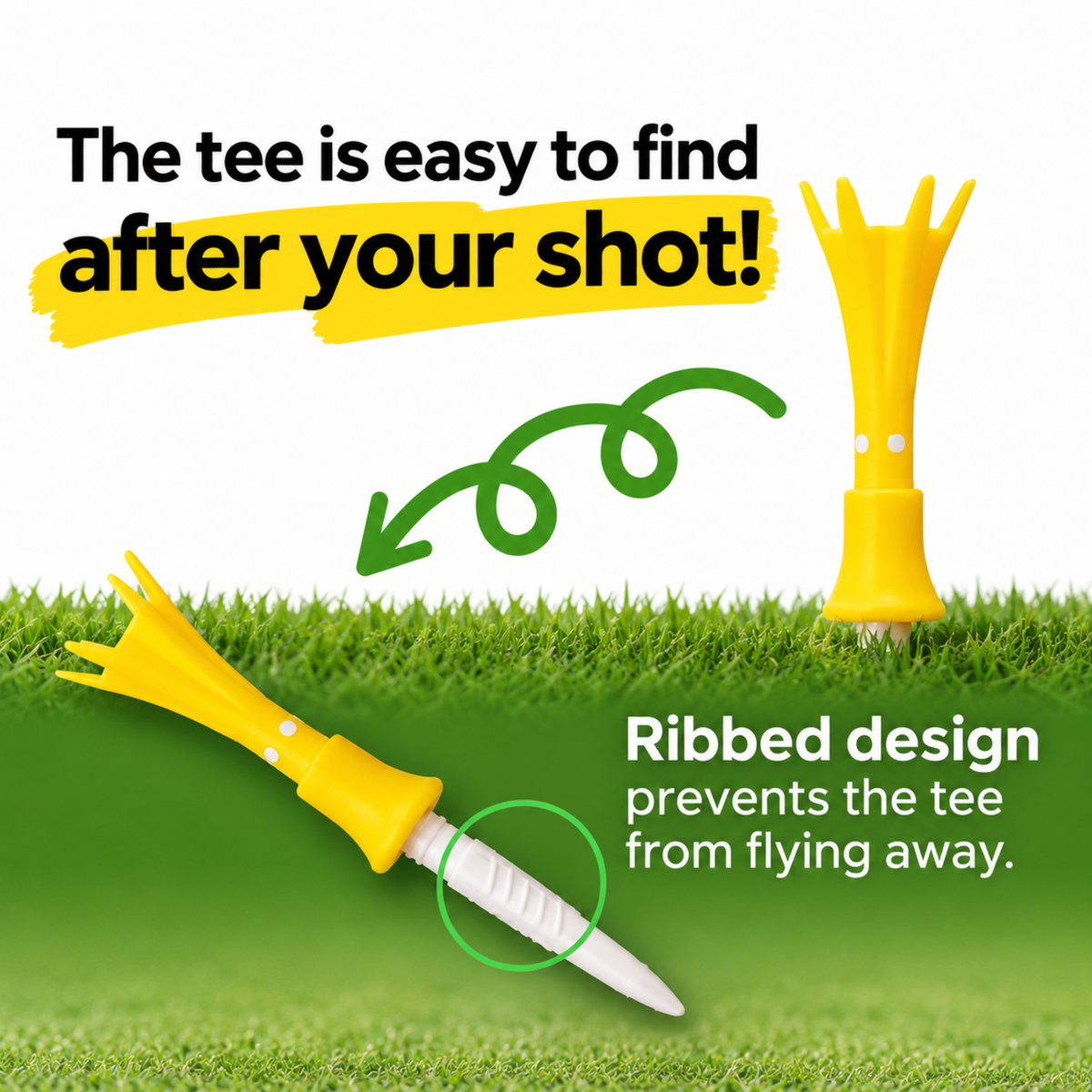 Daiya Tomahawk Golf Tees Long
