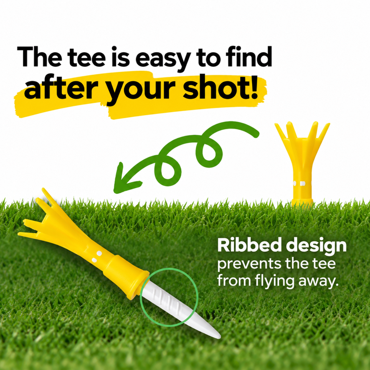 Daiya Tomahawk Golf Tees Short