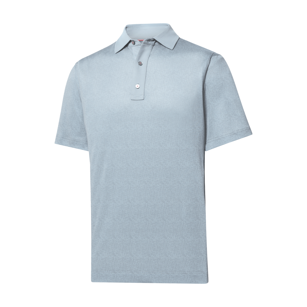 FootJoy Men's Tonal Texture Print Golf Polo T-Shirt