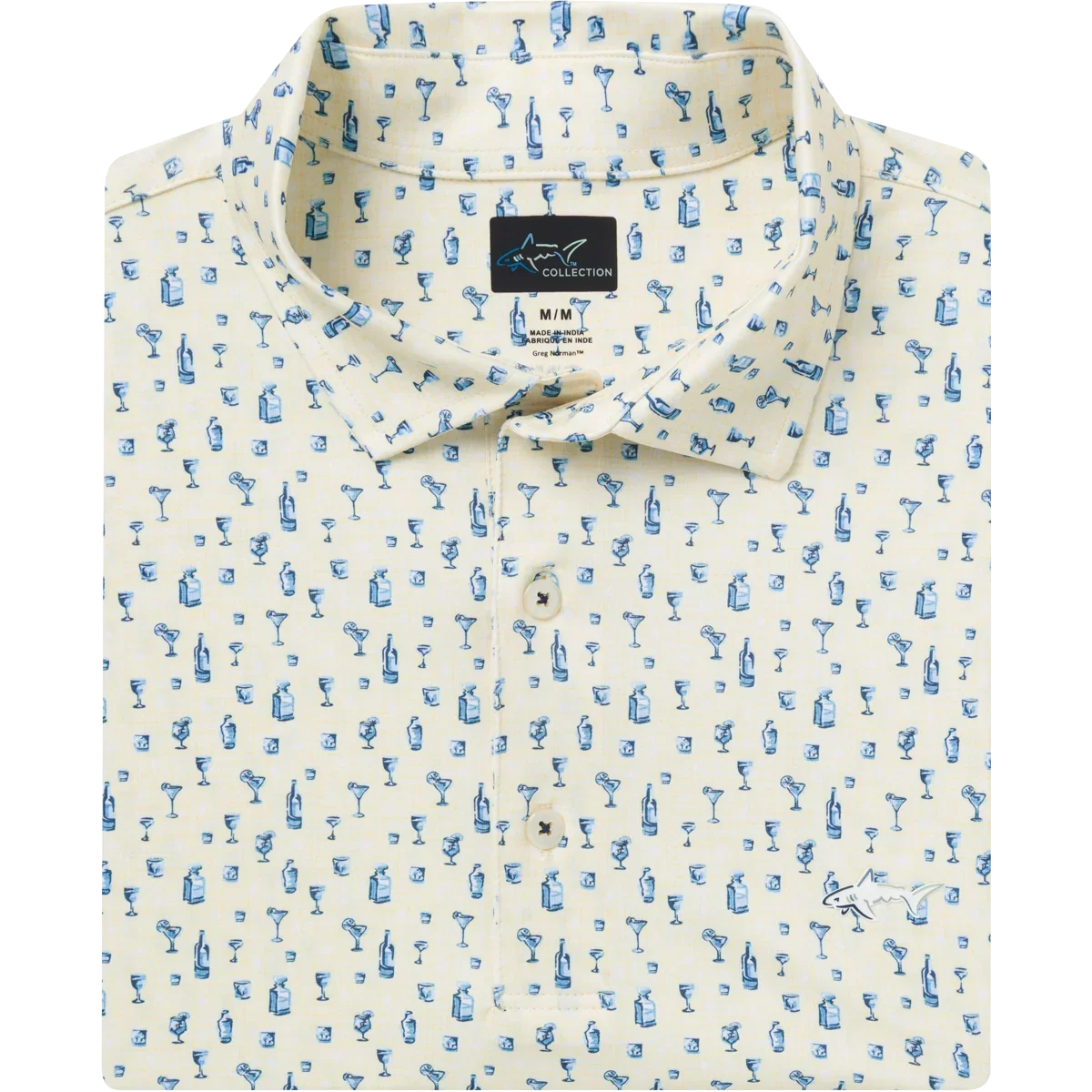 Greg Norman Men's ML75 Aloha Hour Polo Tshirt (US Size)
