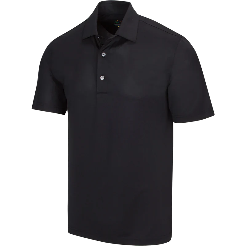 Greg Norman Mens Performance Solid Polo T-Shirt